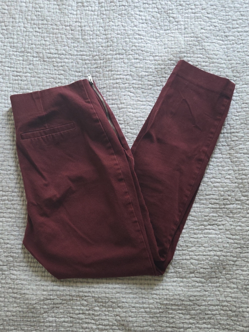 a new day Burgundy Stretch Waistband Pants
